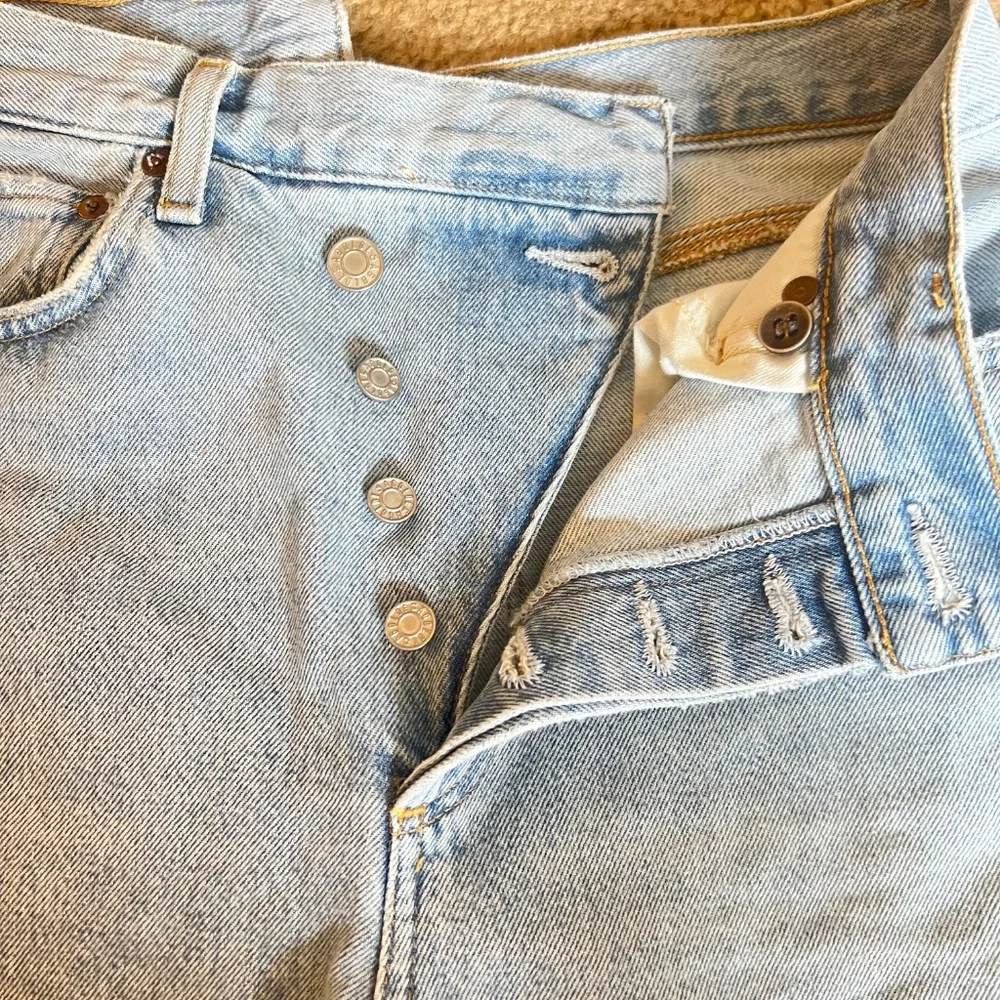 Agolde Crisscross Upsize High Waist Jeans